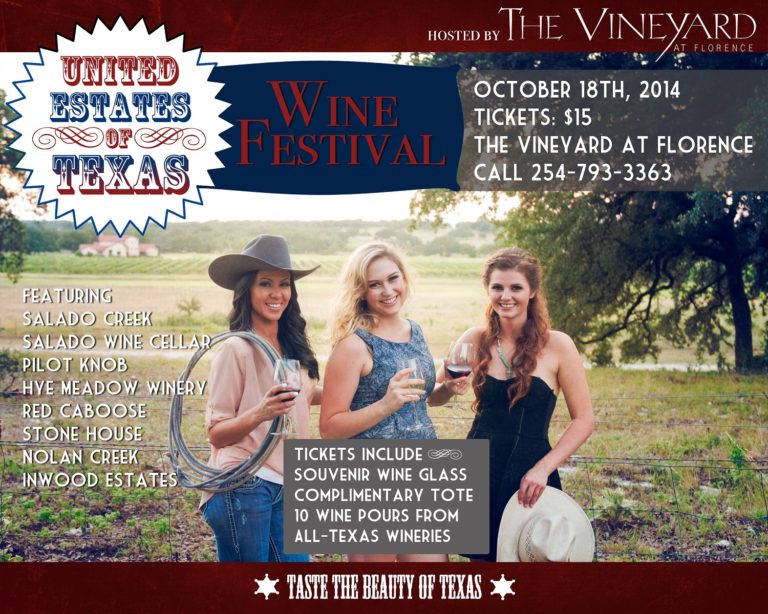The United Estates of Texas Wine Festival Salado Winery Company