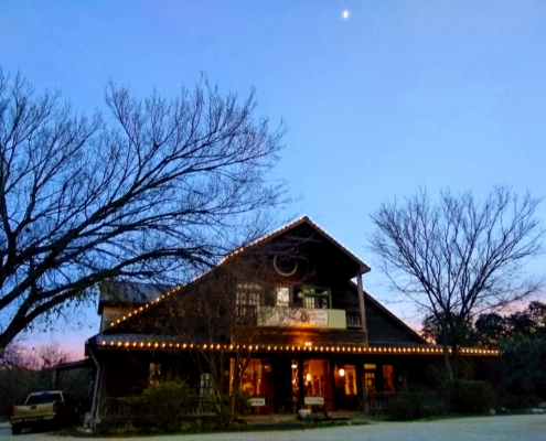 winter picture of Salado Winery